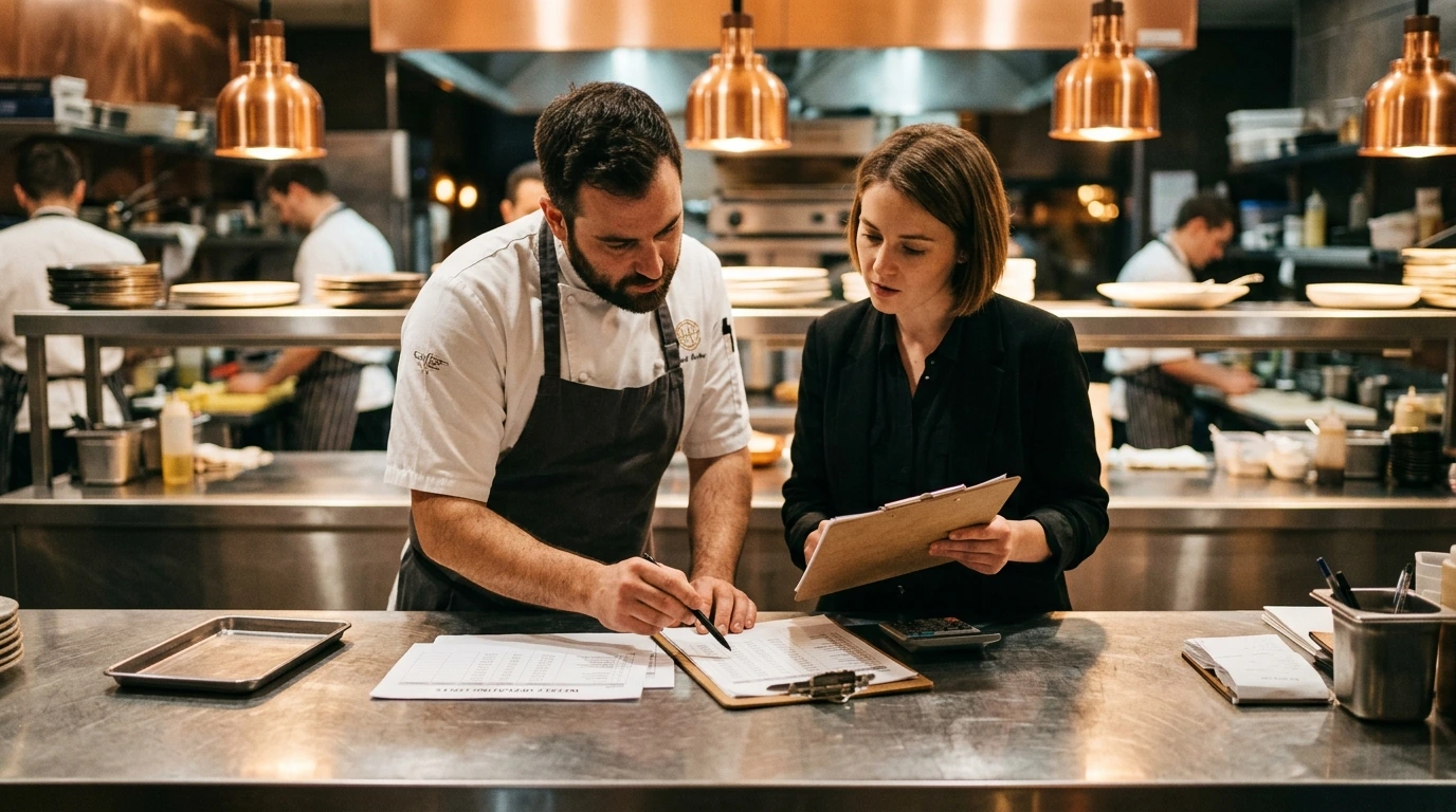 Pilotage de la marge et du food cost d'un restaurant