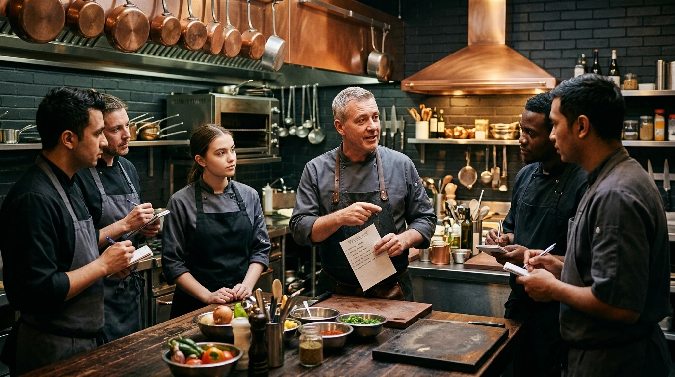 Management de brigade de restaurant
