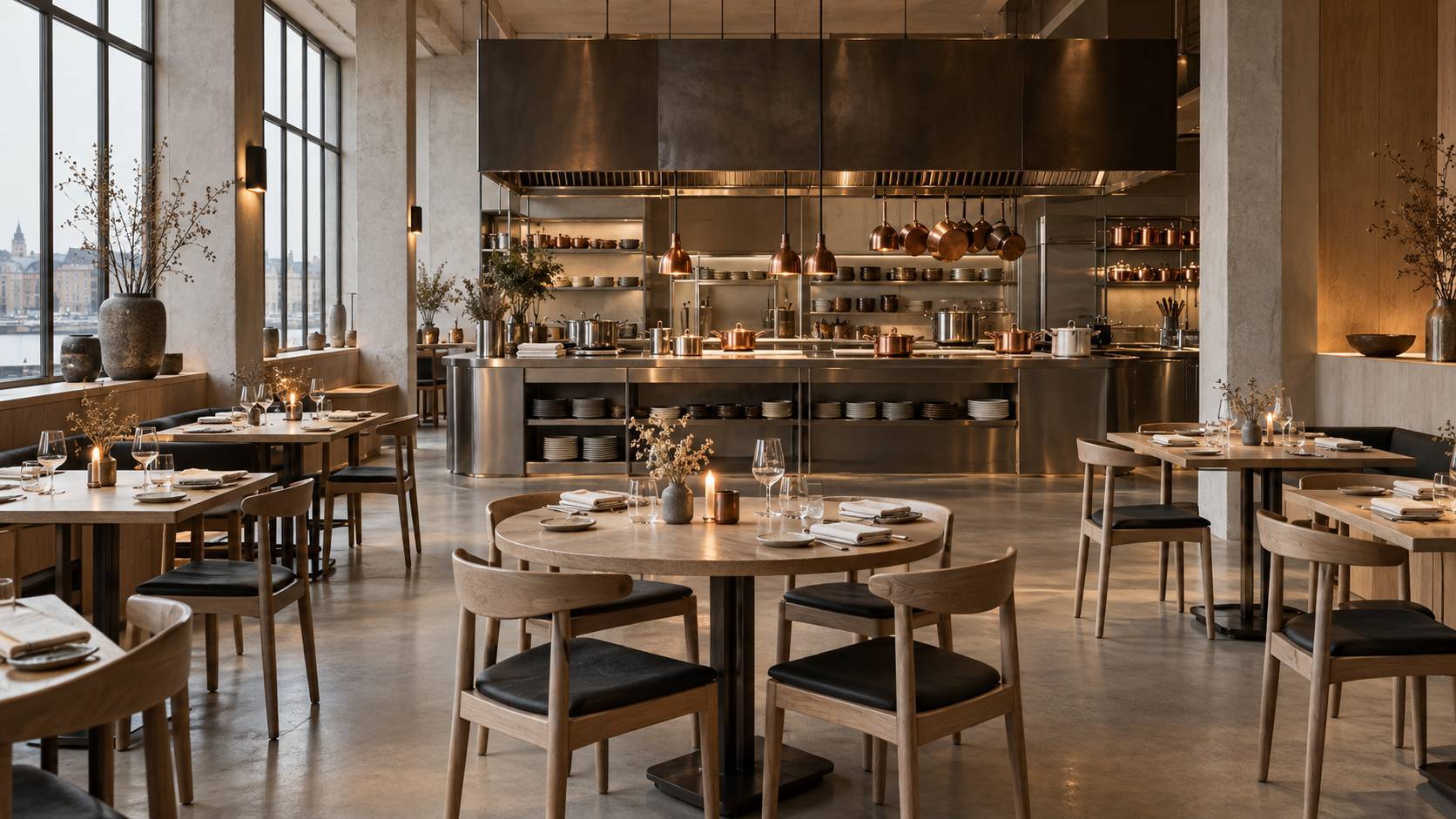 Illustration éditoriale du sujet : Copenhague : Les emblématiques restaurants Relae et Manfreds, deux joyaux culinaires, ferment définitivement leurs portes